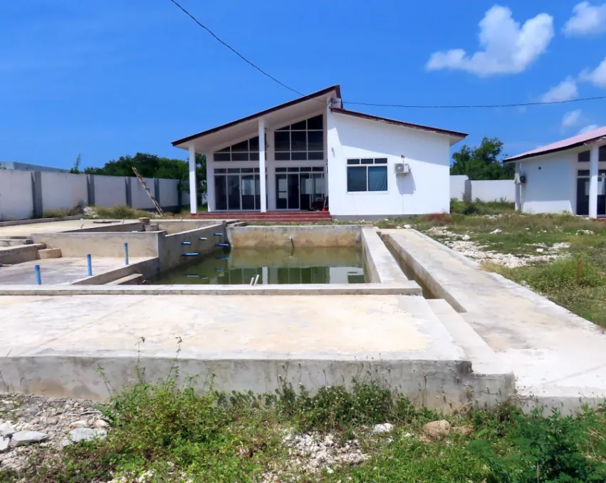 Four-Building Villa